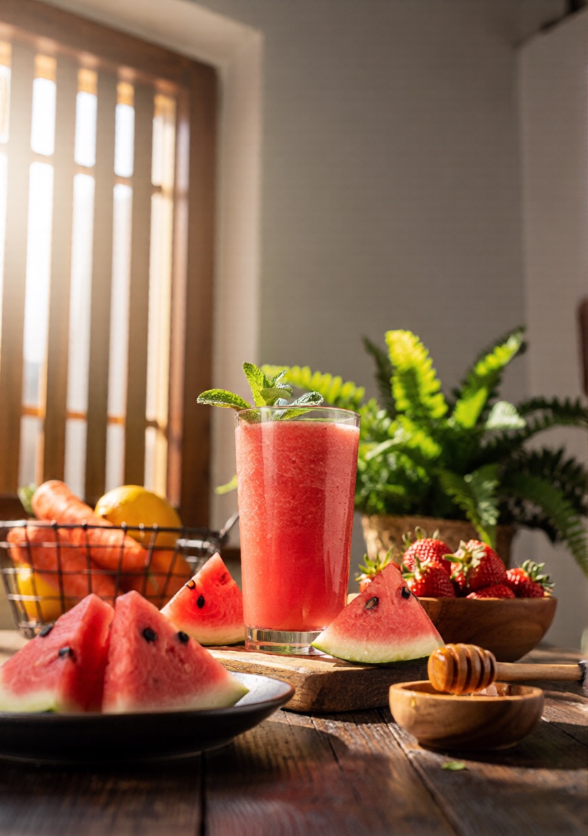 Watermelon Juice 푸드 촬영 01