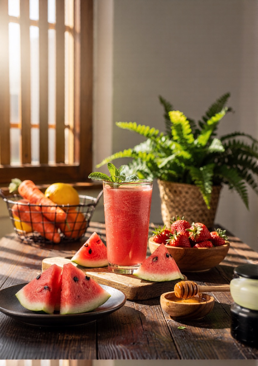 Watermelon Juice 푸드 촬영 03