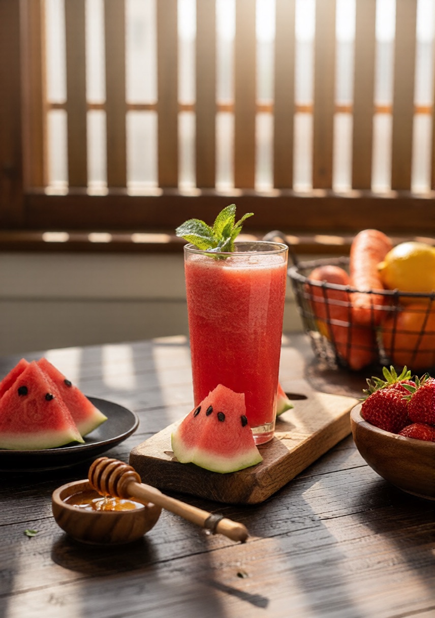 Watermelon Juice 푸드 촬영 04
