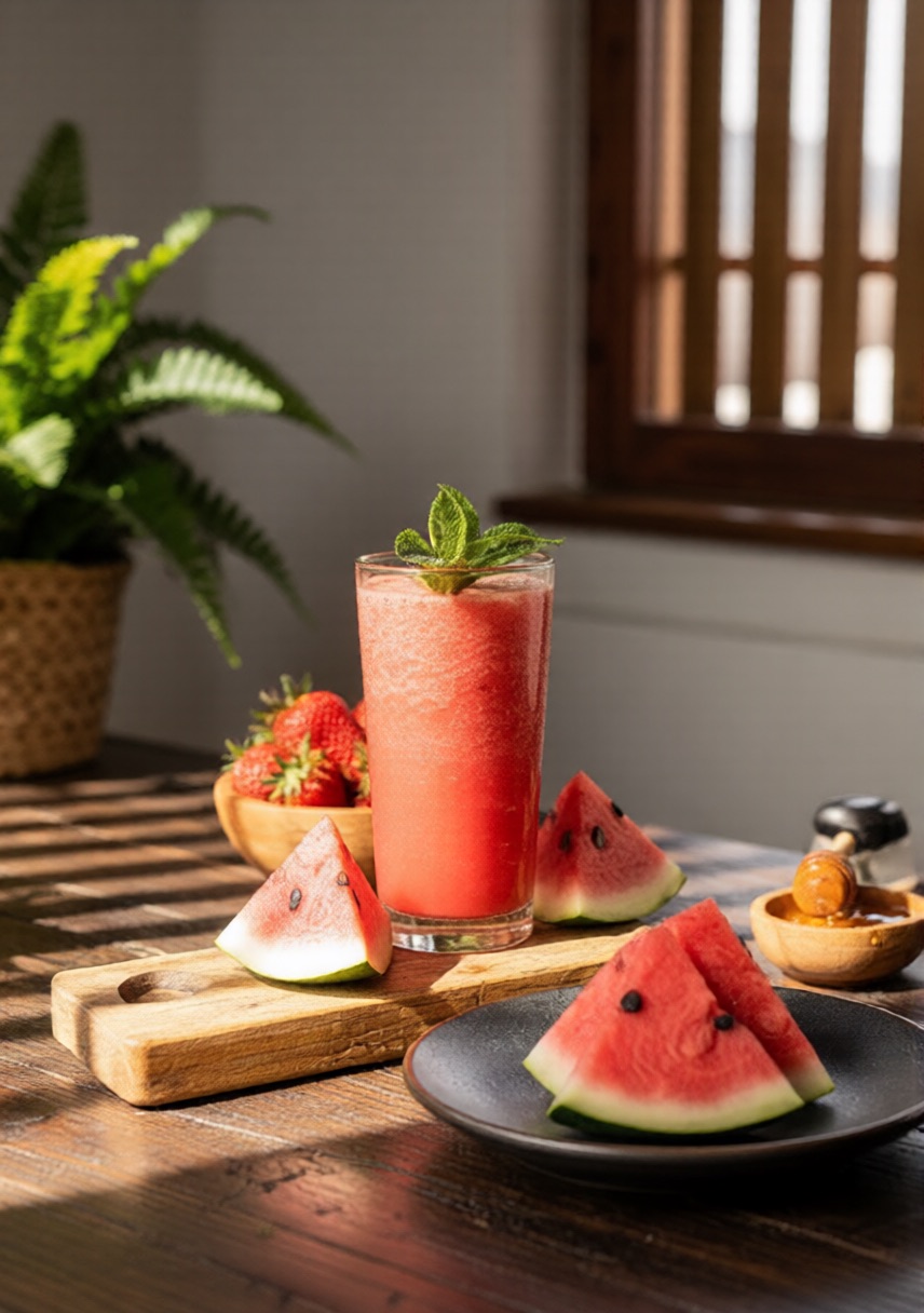 Watermelon Juice 푸드 촬영 05