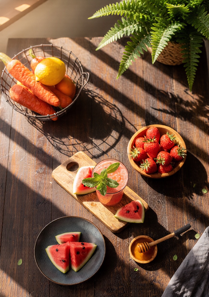 Watermelon Juice 푸드 촬영 07