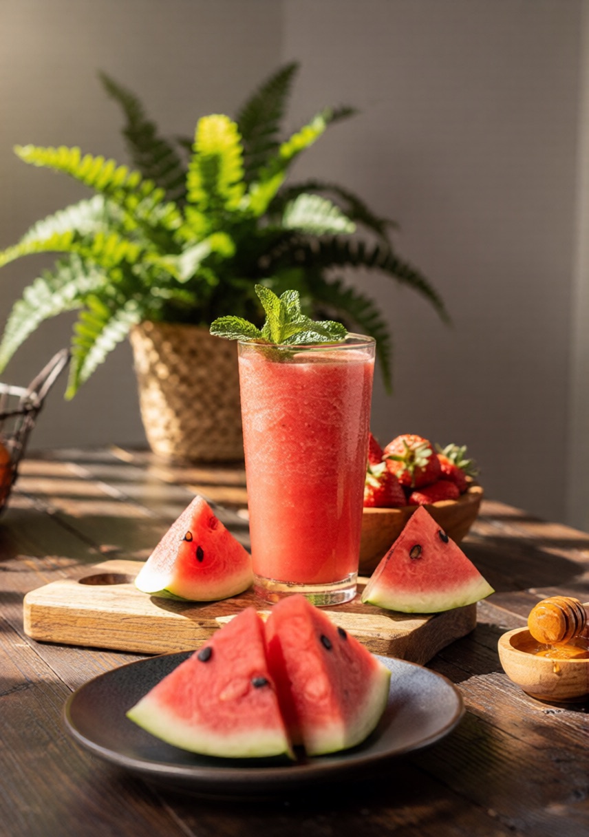 Watermelon Juice 푸드 촬영 08